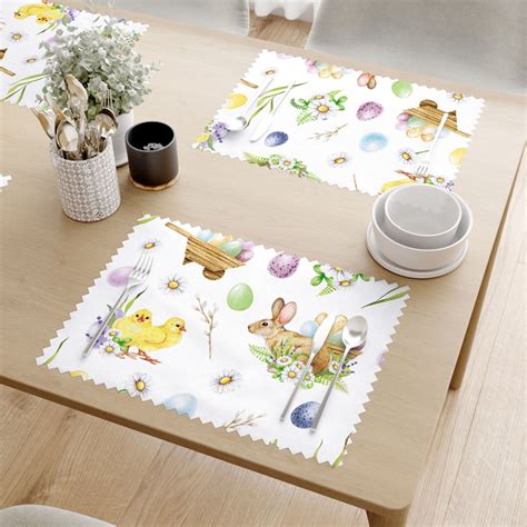 Štýlové veľkonočné obrusy a textil na stôl