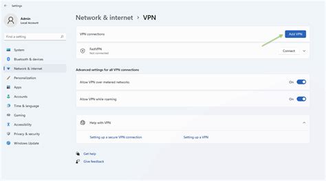 Ukážka programového vyhlásenia VPN