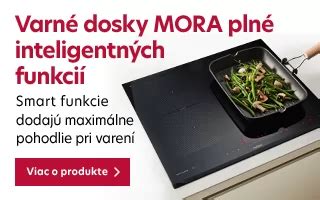 Ilustrácia zobrazujúca moderné kuchynské spotrebiče značky MORA.