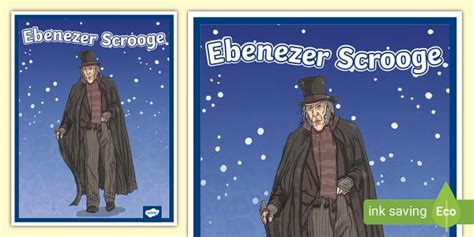 Šťastný Ebenezer Scrooge po svojej premene, ktorý rozdáva radosť