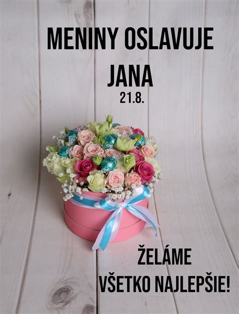 Detailný záber na elegantnú kyticu kvetov s nápisom Všetko najlepšie pre Andreu
