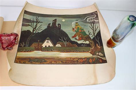 Dobová ilustrácia divadelnej scény s detailmi kostýmov a dekorácií