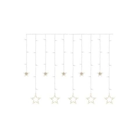 Detail vianočnej svetelnej záclony EMOS