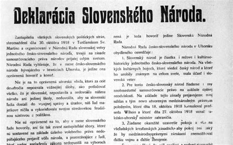 Dobová fotografia podpisovania Deklarácie slovenského národa
