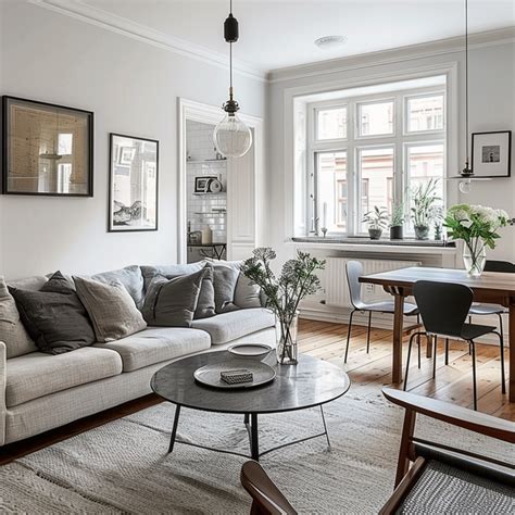 drevené dekorácie a pastelové obrusy v škandinávskom štýle