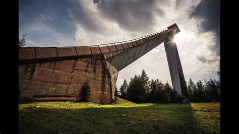 skokanské mostíky na Štrbskom Plese