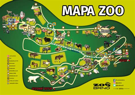 Fotografia areálu Zoo Brno vyzdobeného halloweenskými dýňami a tematickými prvkami