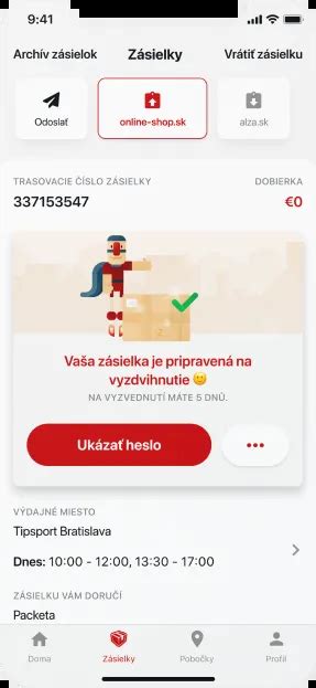 Infografika zobrazujúca kroky podania zásielky cez mobilnú aplikáciu a BalíkoBOX