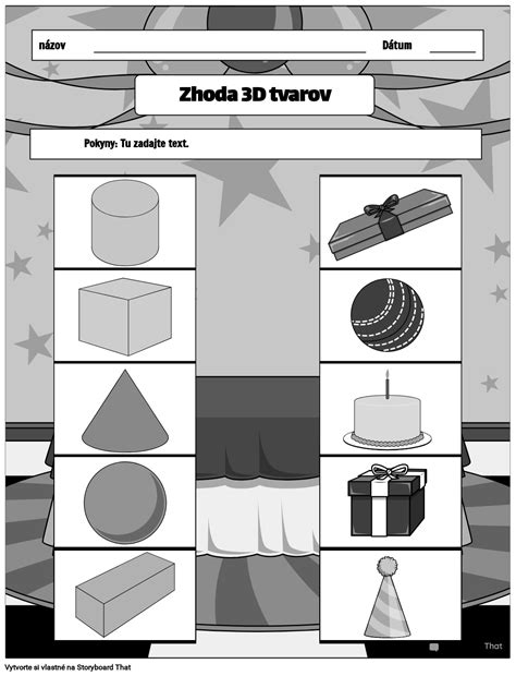 Ilustrácia detí v tričkách s narodeninovou tematikou