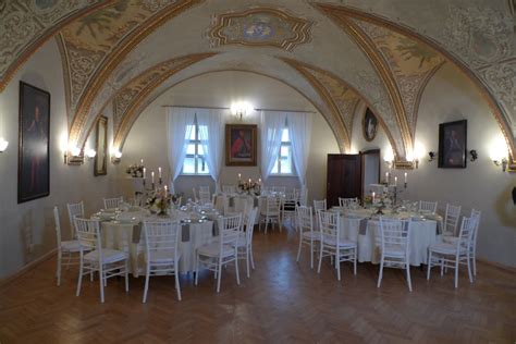elegantná banketová sála kaštieľa