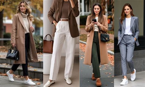 Ukážka outfitu v štýle Smart Casual pre dámy.