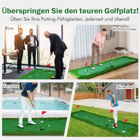 Golfový putting mat na tréning doma