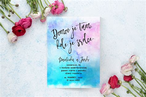 Príklady rôznych textov na svadobných oznámeniach - od romantických po vtipné.