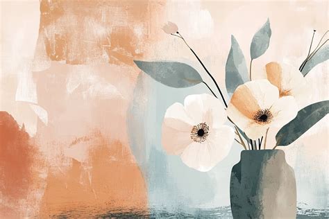 Ilustrácia: Žena s kvetinovými prvkami symbolizujúca nehu a kreativitu