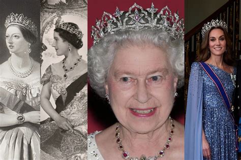 Tiara Oriental Circlet s rubínmi a diamantmi