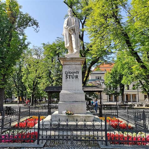 socha Ľudovíta Štúra v Levoči