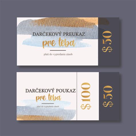 Fotografia darčekovej poukážky alebo zážitkového darčeka