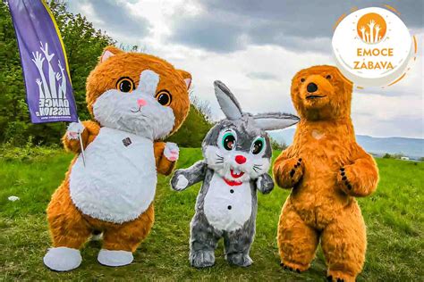 Maskoti na detskej oslave