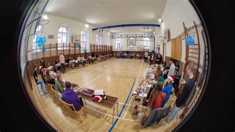 Interiér Siene detí s pódiom a ozvučením na ZŠ Šrobárova