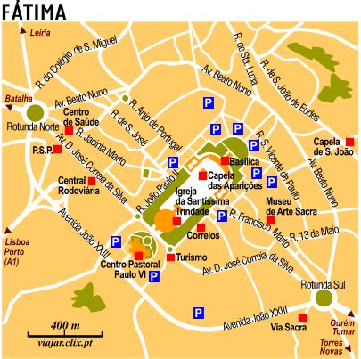 Mapa Fatimy