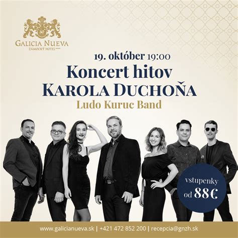 Grafika zobrazujúca ocenenia a najznámejšie piesne Karola Duchoňa