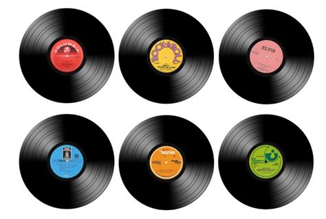 fotografia vinylových platní a CD špeciálnych edícií