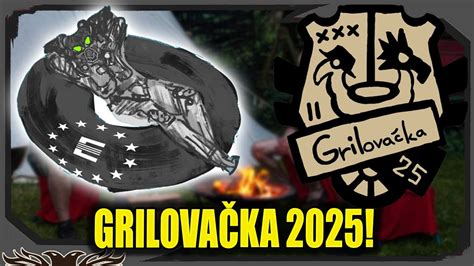 Fotografia kreatívne navrhnutej pozvánky na grilovačku