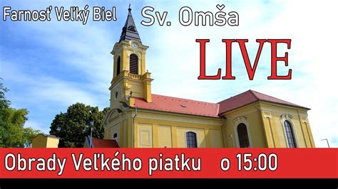 Liturgické obrady Veľkého piatku v kostole