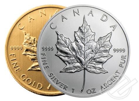 Fotografia loga Royal Canadian Mint a ukážka modernej kanadskej mince