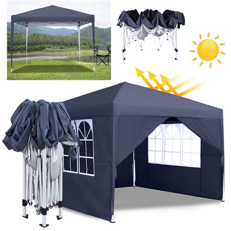 Záhradný stan s bočnými stenami chrániaci bazén pred nečistotami