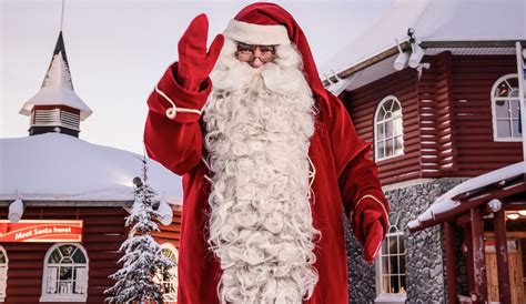 Mapa fínskeho Laponska s vyznačenou Santa Claus Village