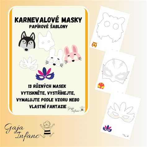 Deti vyrábajúce karnevalové masky s rodičmi