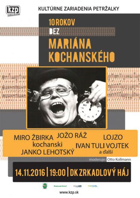 Portrét Mariana Kochanského, autora skladby