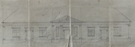 Dobová fotografia budovy alebo pamätnej tabule Prvého slovenského evanjelického a. v. gymnázia v Revúcej