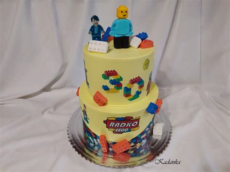 fotografia LEGO® narodeninovej torty