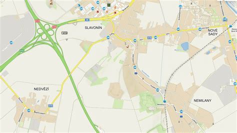 Mapa okolia Hotela Magnólia s vyznačenými možnosťami parkovania (hotelové, mestské, Aupark).
