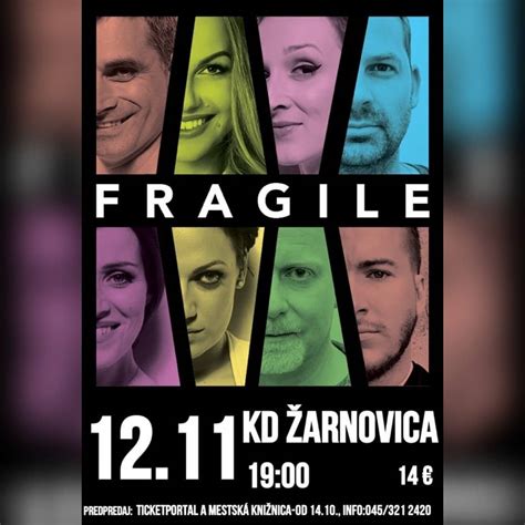 Fotografia vokálnej skupiny FRAGILE počas vystúpenia na pódiu