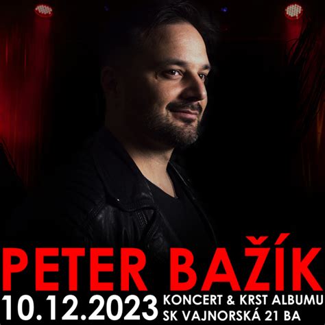 Peter Bažík vystupujúci na benefičnom koncerte