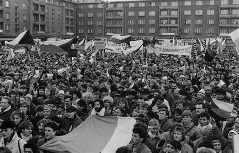 študentské demonštrácie v Prahe v roku 1989