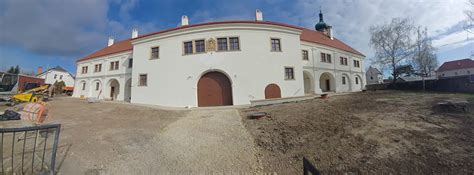 Fotografia súčasného stavu kaštieľa vo Veľkom Bieli