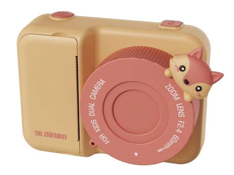 Detský fotoaparát v tvare zvieratka.