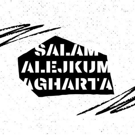 infografika znázorňujúca arabský nápis Salam alejkum s fonetickým prepisom a prekladom