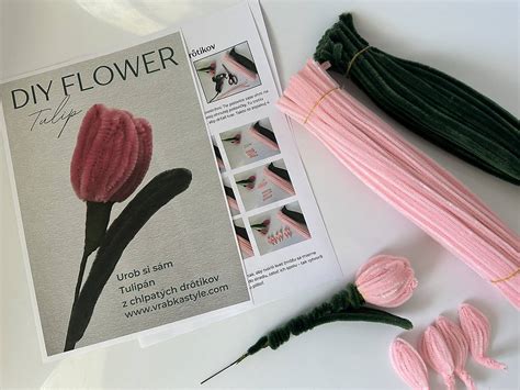 ukážka rôznych stúh a chlpatých drôtikov