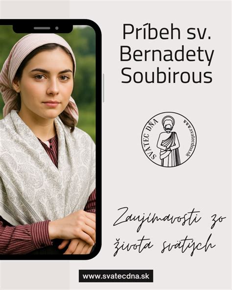 Portrét svätej Bernadety Soubirousovej