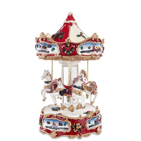 detský vianočný kolotoč v Edinburghu