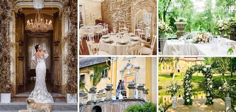 Interiér kaštieľa s výzdobou na svadbu