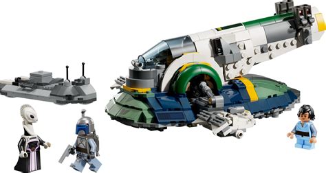 LEGO Star Wars model vesmírnej lode Jango Fetta