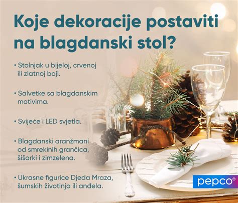 Tematické foto slávnostne prestretého štedrovečerného stola s dekoráciami z Pepco