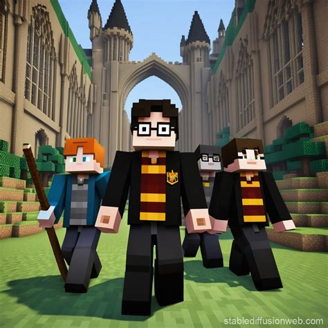 koláž detí v kostýmoch populárnych hrdinov (Harry Potter, Minecraft, Ninjago, Transformers)