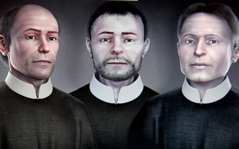 Rekonštrukcia tvárí troch košických mučeníkov po antropologickom skúmaní